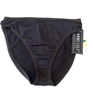 Anne Cole‎ Locker Women's Black Bikini Bottom Size L